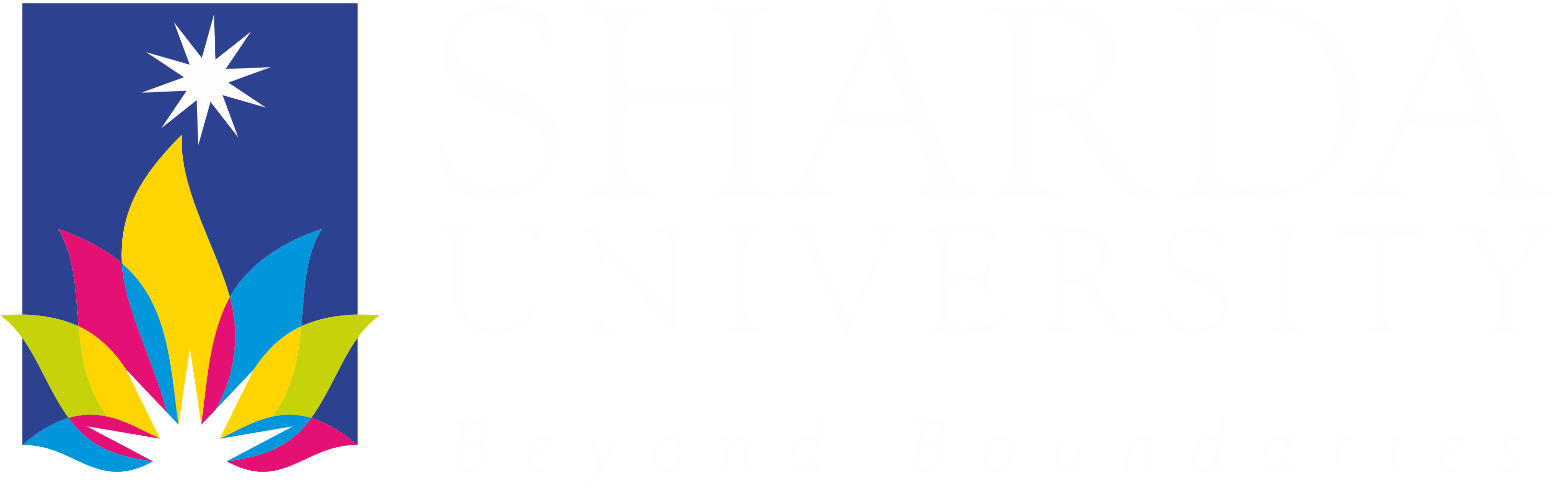 sharda university logo